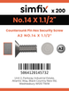 Simfix product label - 7982CA263038PIN-T