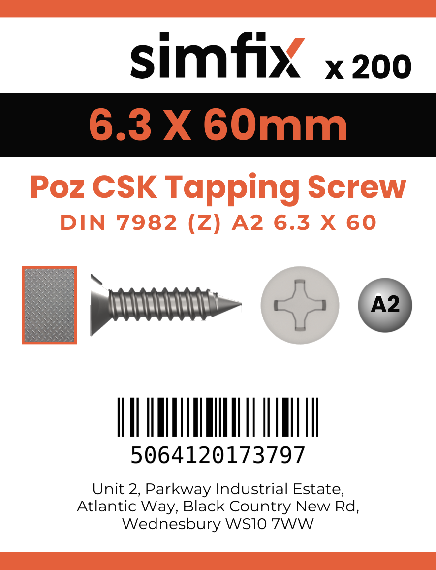 Simfix product label - 7982CA263060Z-T