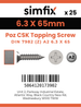 Simfix product label - 7982CA263065Z-D