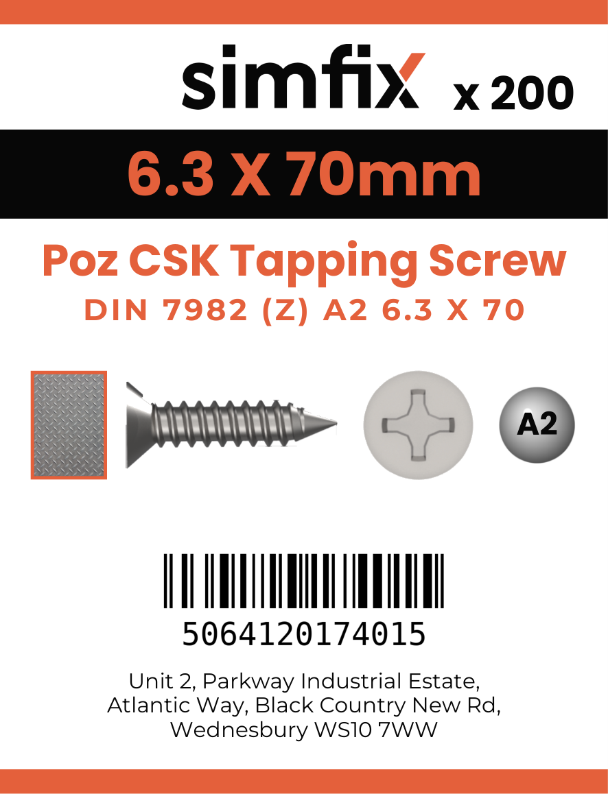 Simfix product label - 7982CA263070Z-T