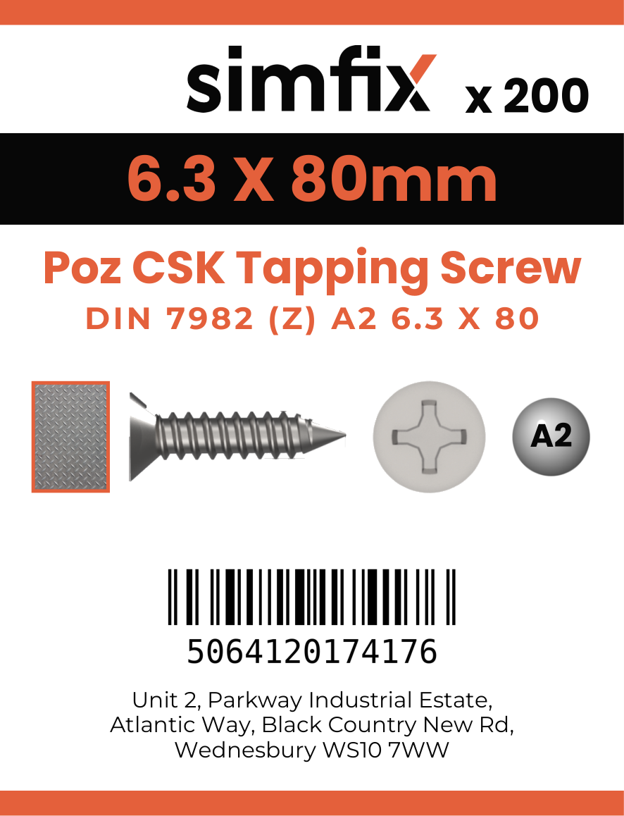Simfix product label - 7982CA263080Z-T
