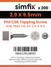 Simfix product label - 7982CA429009-T