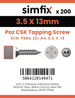 Simfix product label - 7982CA435013Z-T