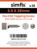 Simfix product label - 7982CA435038Z-D