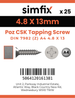 Simfix product label - 7982CA448013Z-D
