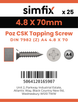 Simfix product label - 7982CA448070Z-D