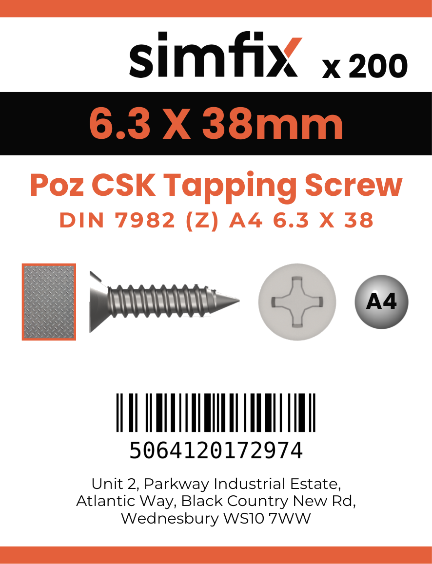 Simfix product label - 7982CA463038Z-T