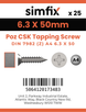 Simfix product label - 7982CA463050Z-D