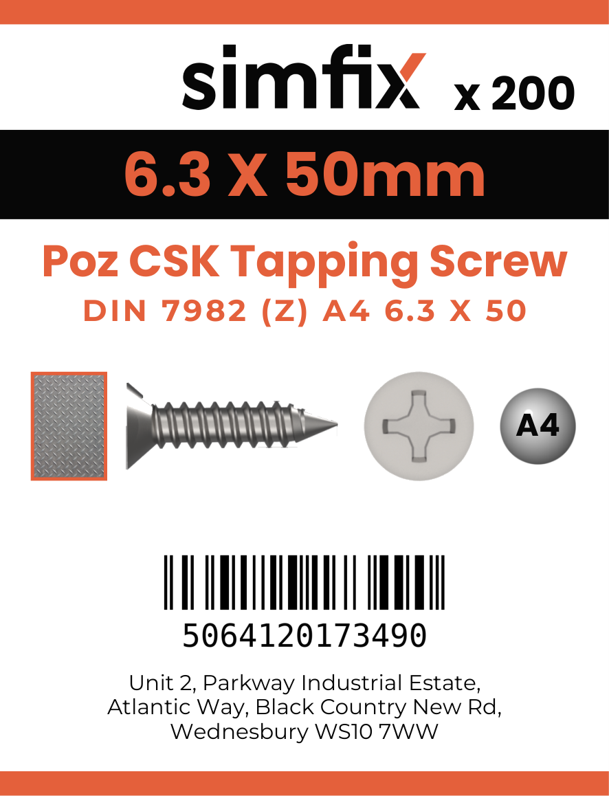 Simfix product label - 7982CA463050Z-T