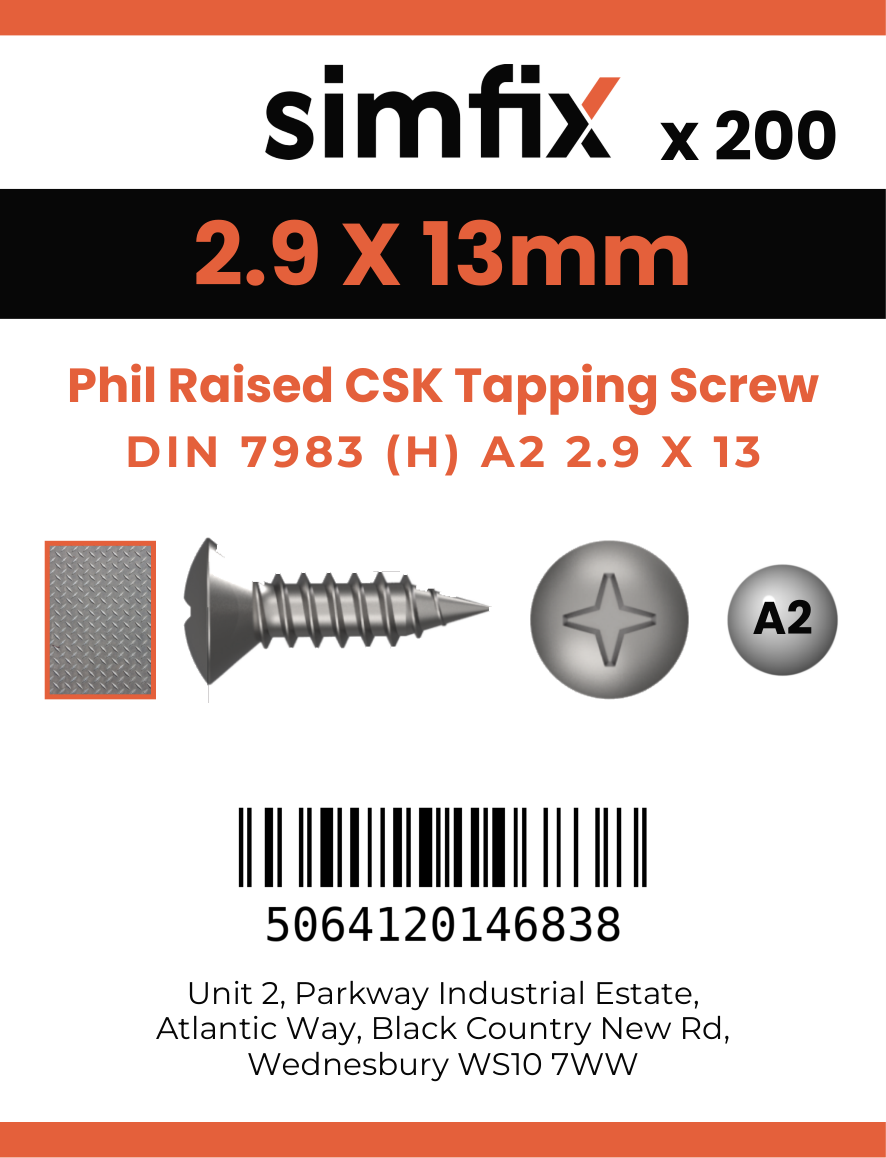 Simfix product label - 7983CA229013-T