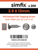 Simfix product label - 7983CA229013-T