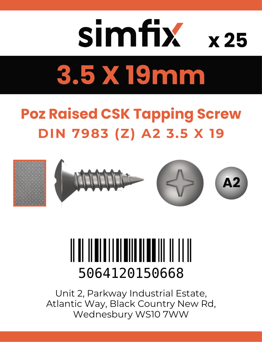 Simfix product label - 7983CA235019Z-D