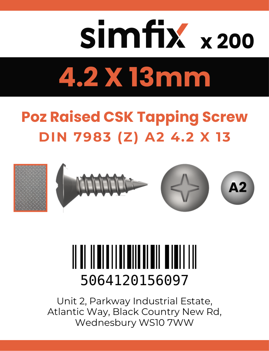 Simfix product label - 7983CA242013Z-T