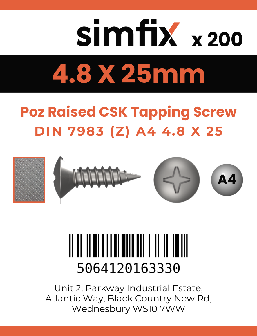 Simfix product label - 7983CA448025Z-T