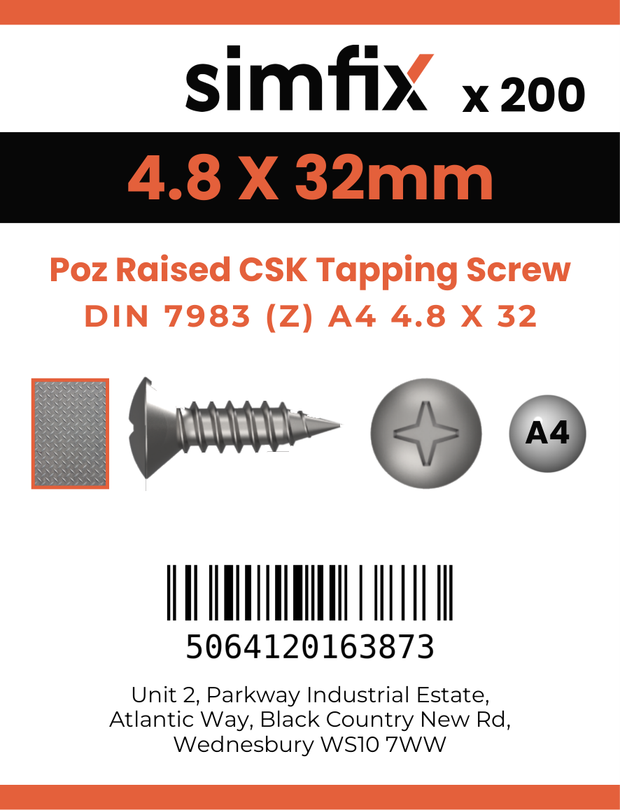 Simfix product label - 7983CA448032Z-T