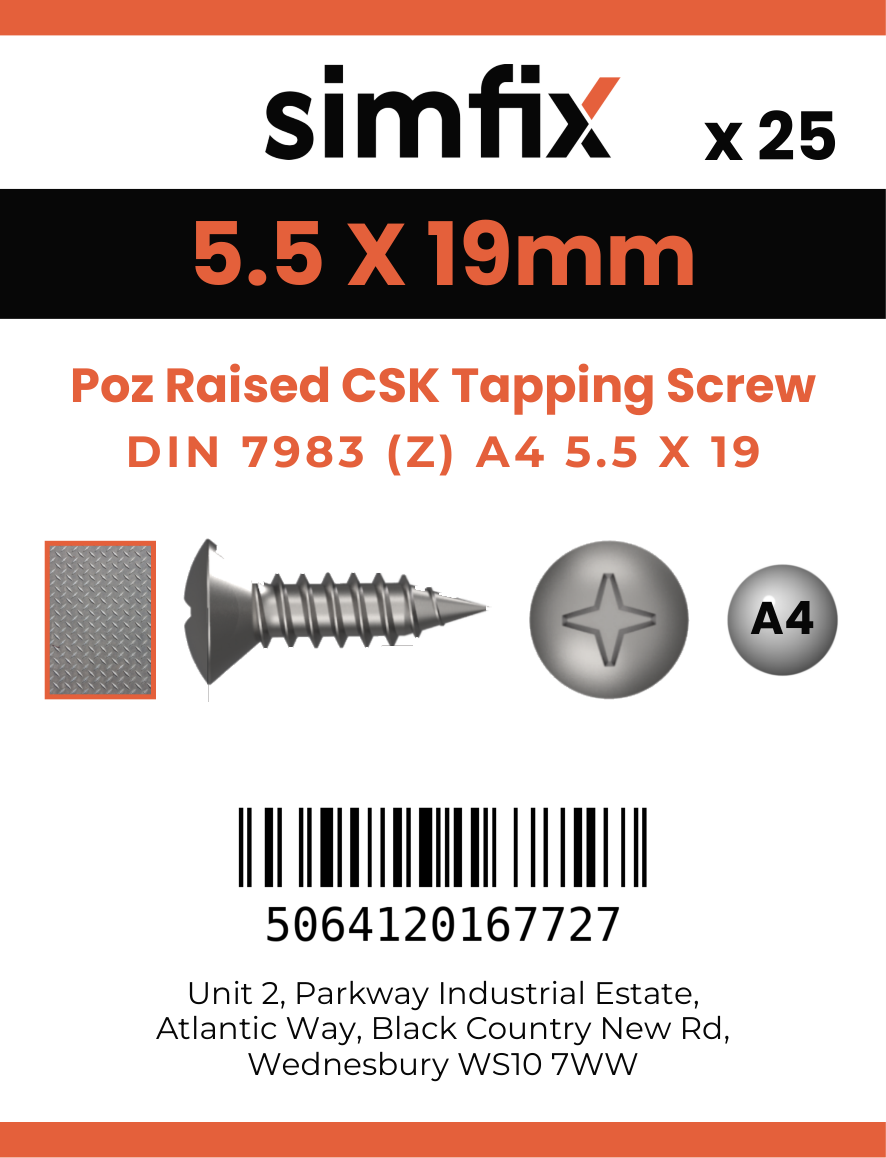 Simfix product label - 7983CA455019Z-D