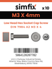 Simfix product label - 7984A203004-D