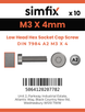 Simfix product label - 7984A203004-D