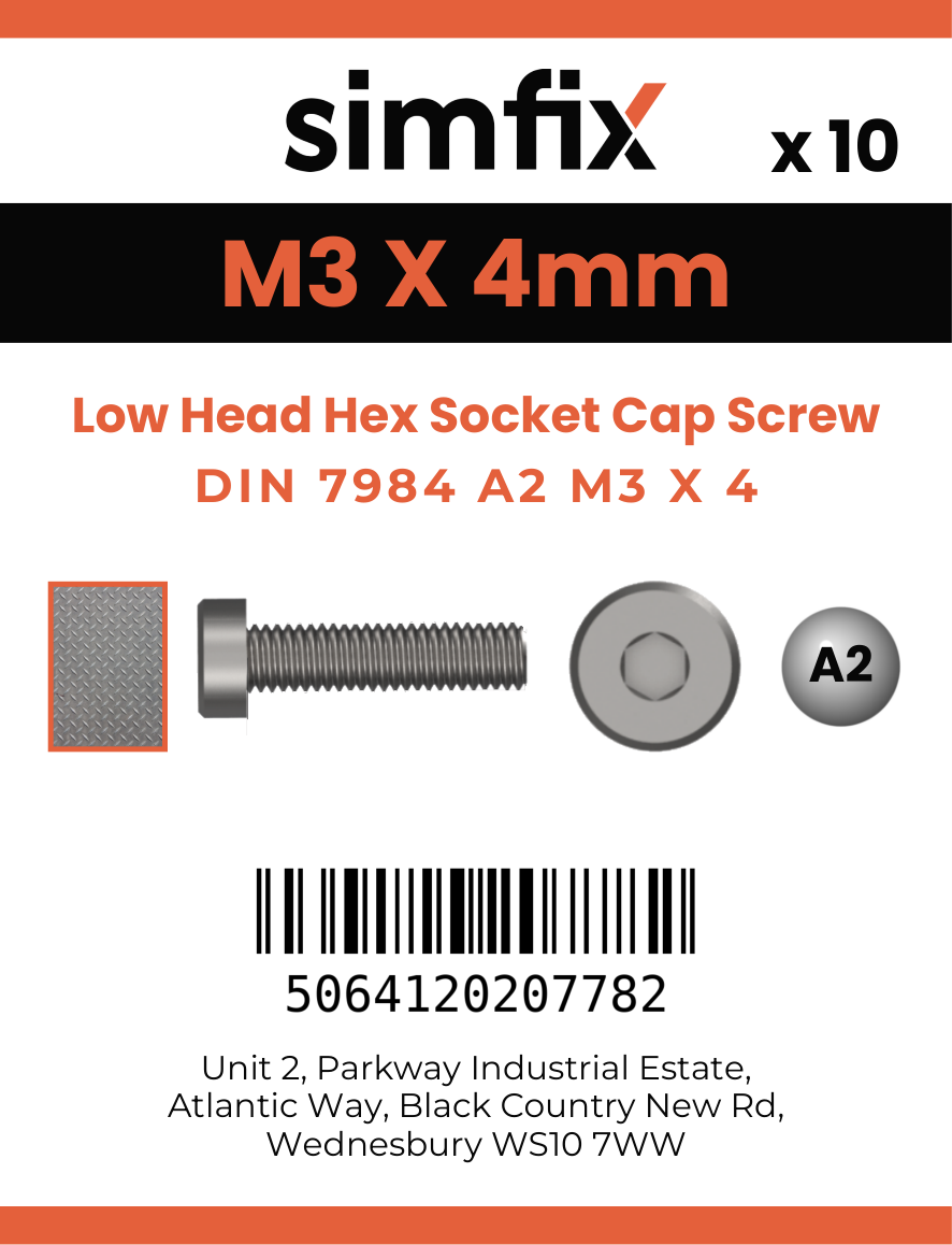 Simfix product label - 7984A203004-D