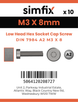 Simfix product label - 7984A203008-D