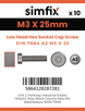 Simfix product label - 7984A203025-D