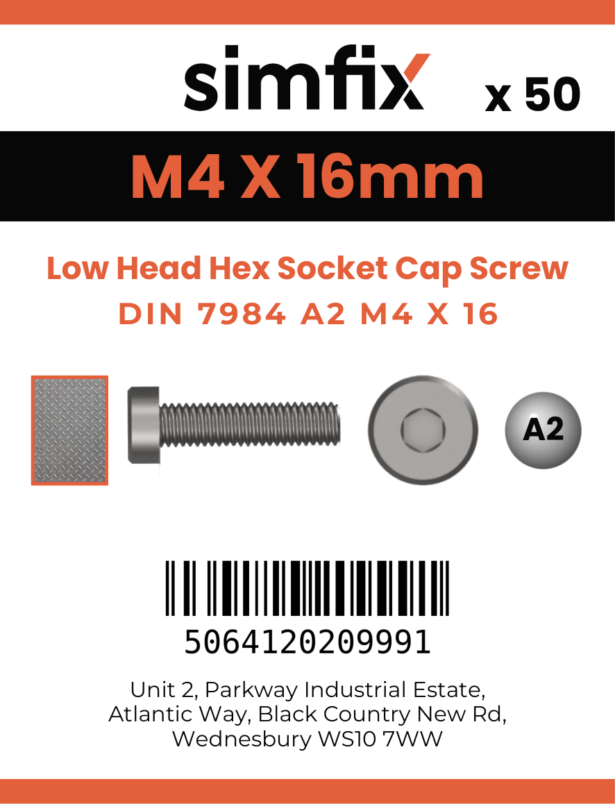 Simfix product label - 7984A204016-T