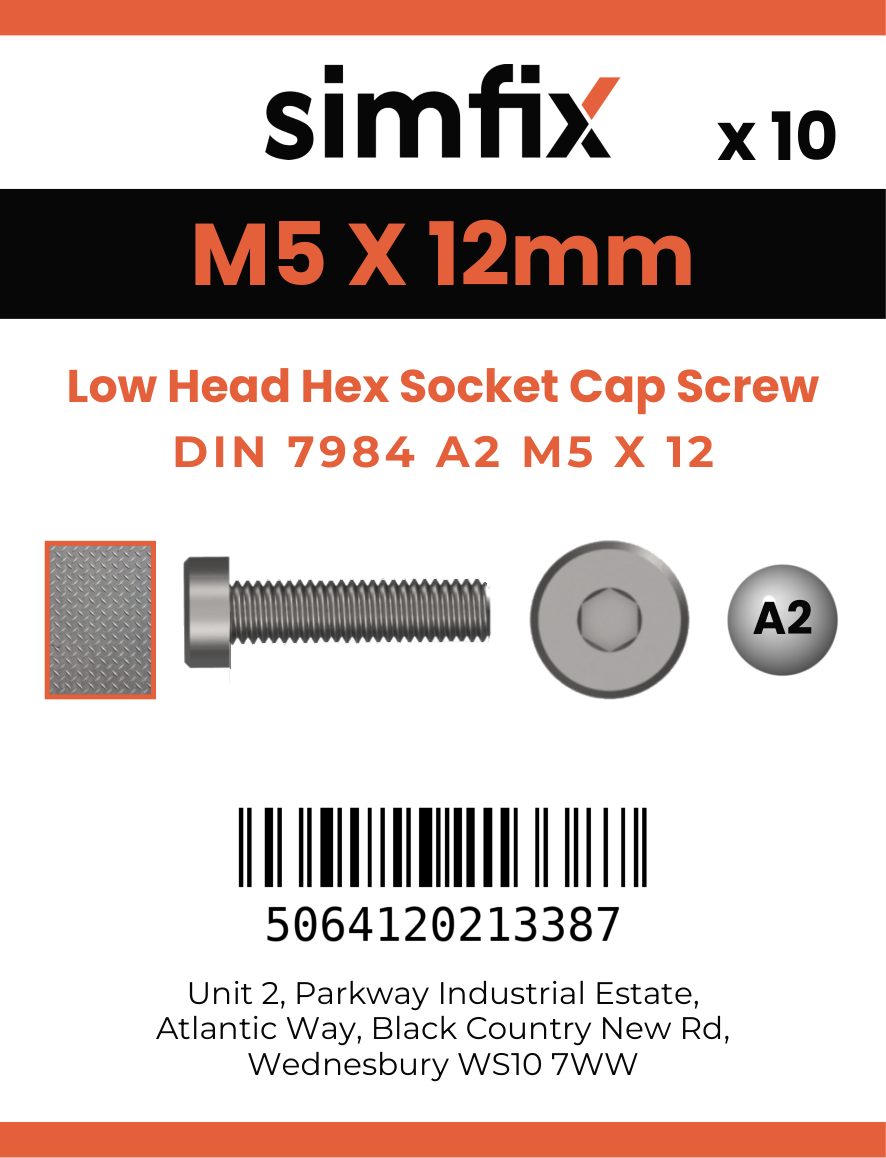 Simfix product label - 7984A205012-D