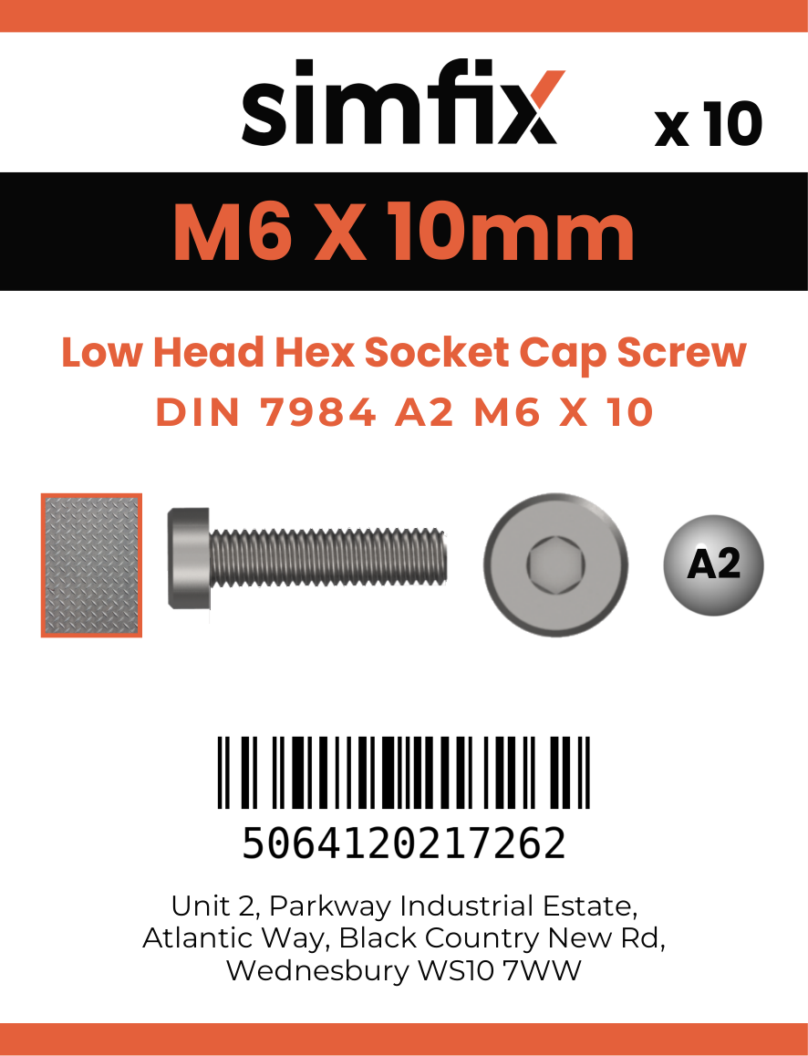 Simfix product label - 7984A206010-D