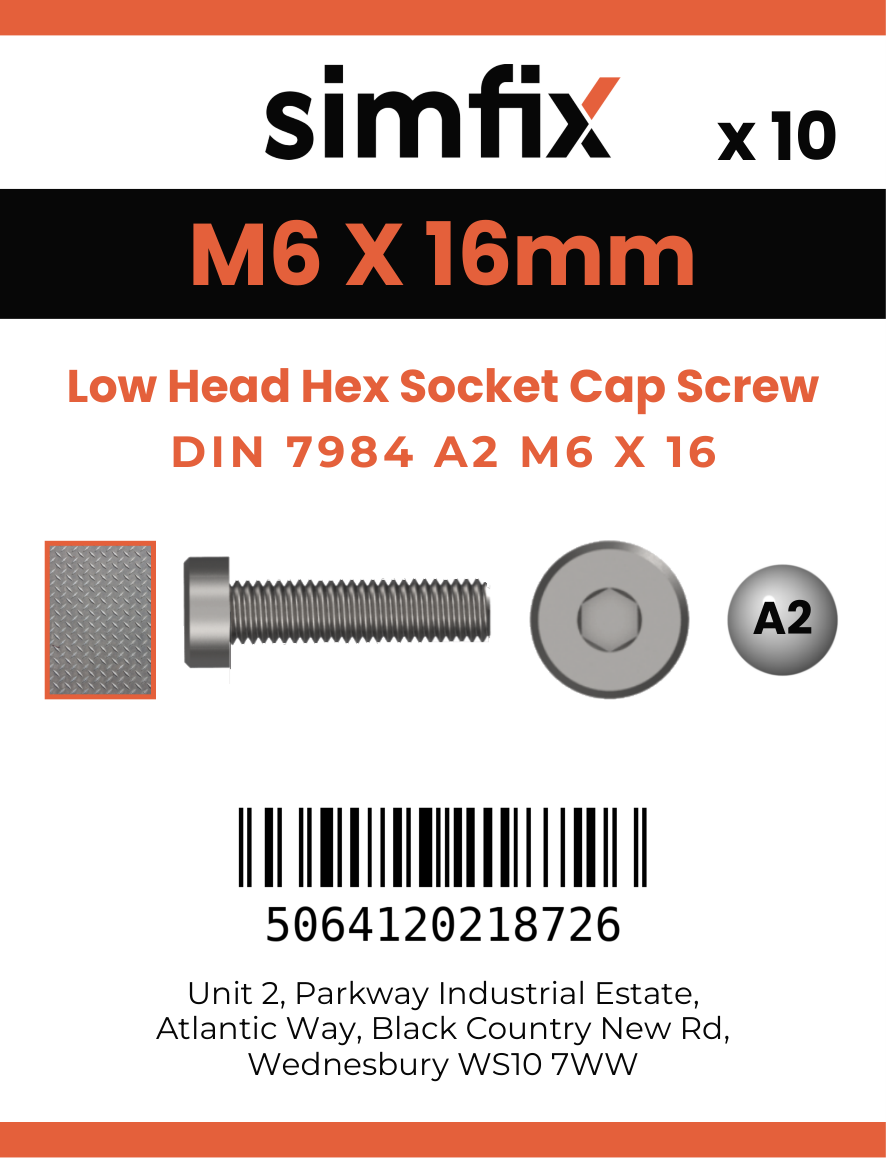 Simfix product label - 7984A206016-D
