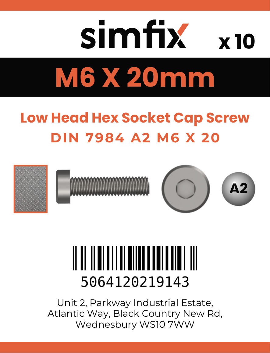 Simfix product label - 7984A206020-D