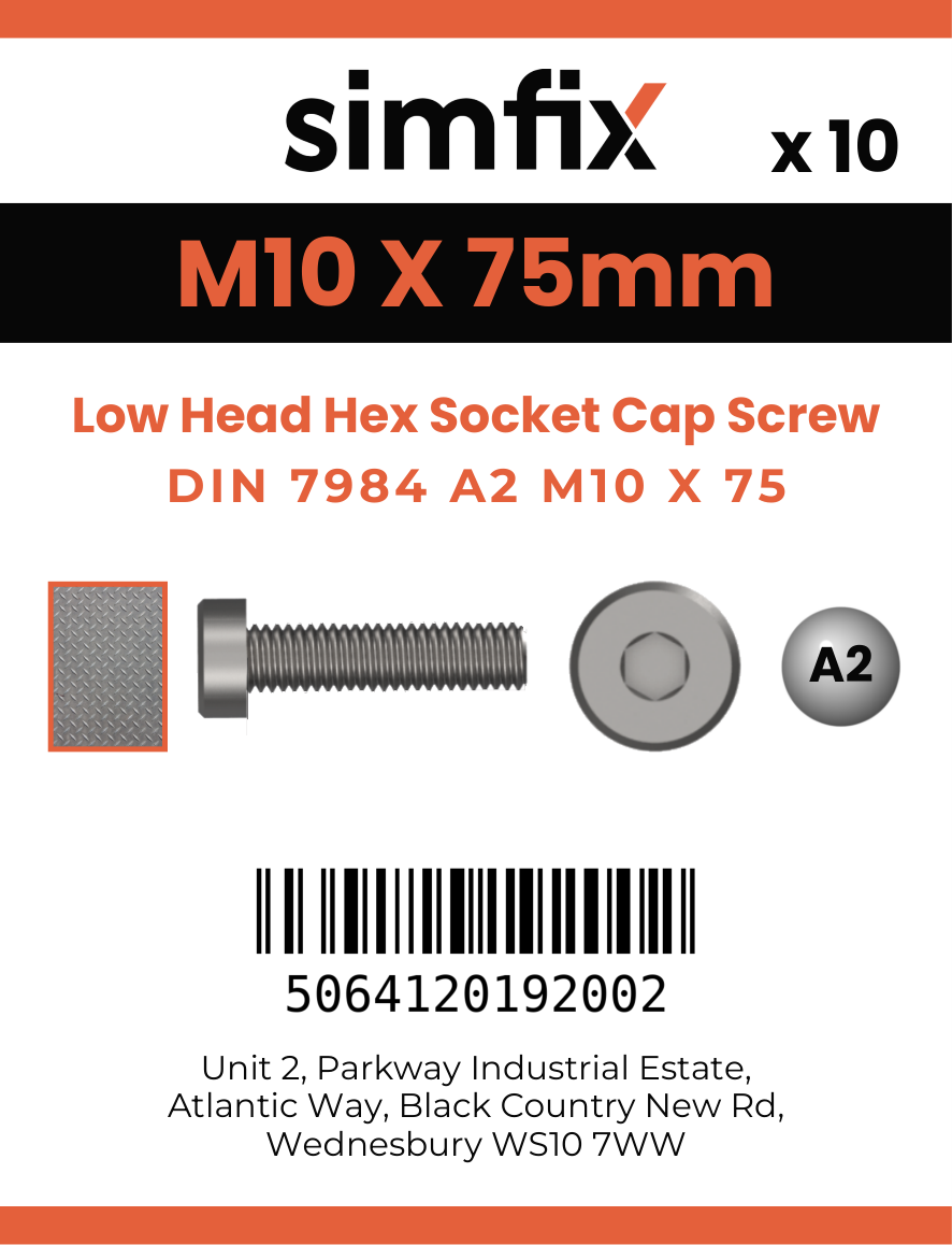 Simfix product label - 7984A210075-D