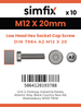 Simfix product label - 7984A212020-D