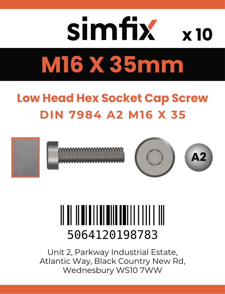 Simfix product label - 7984A216035-D
