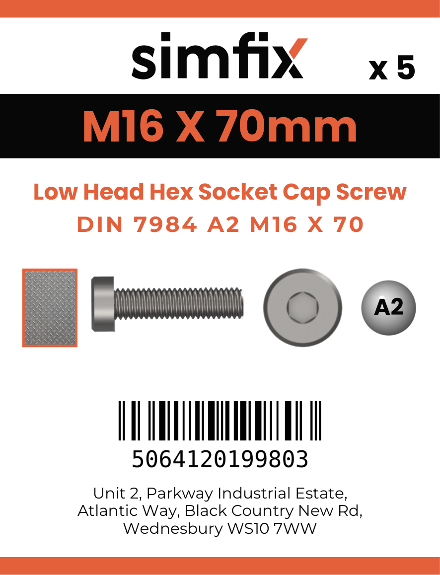 Simfix product label - 7984A216070-D
