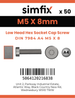 Simfix product label - 7984A405008-T