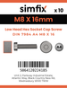 Simfix product label - 7984A408016-D