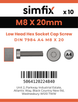 Simfix product label - 7984A408020-D