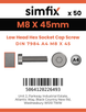 Simfix product label - 7984A408045-T