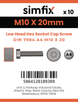 Simfix product label - 7984A410020-D