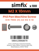 Simfix product label - 7985A202010-T