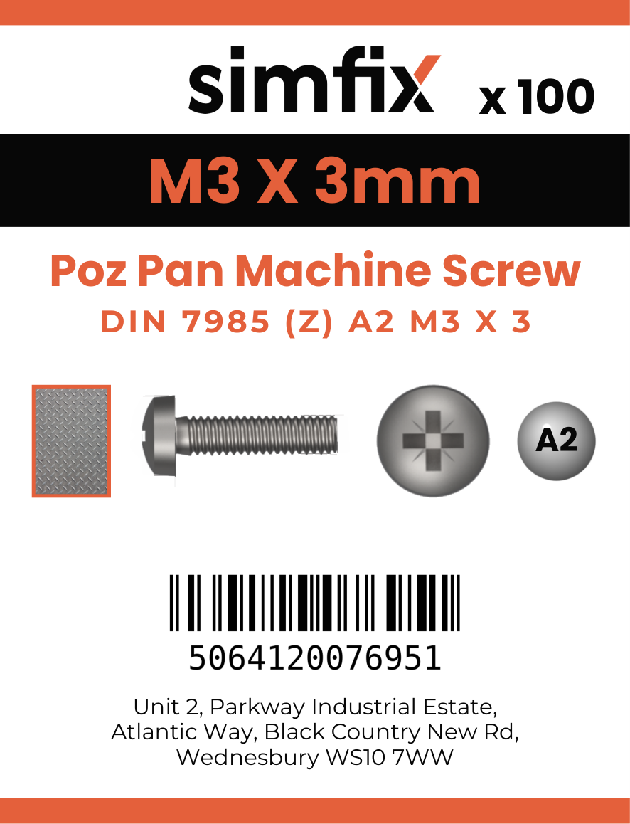 Simfix product label - 7985A203003Z-T