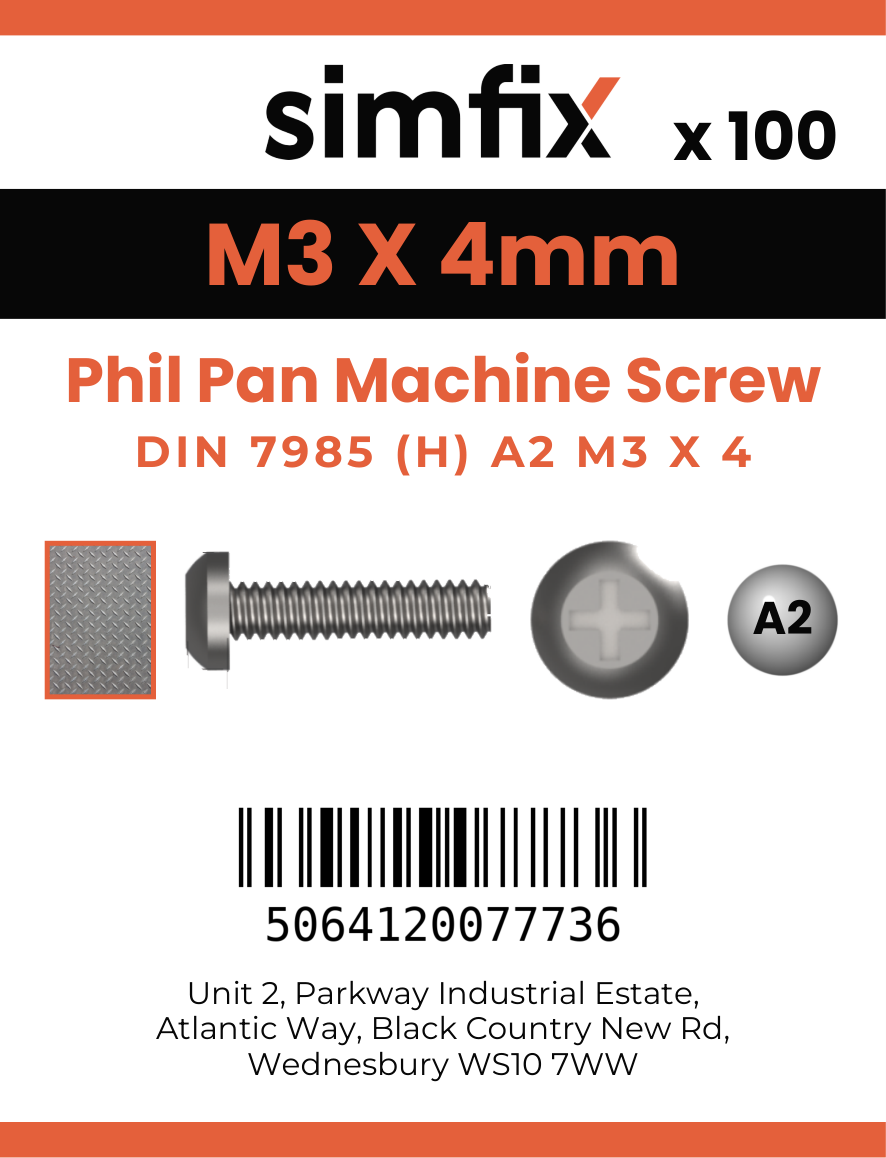 Simfix product label - 7985A203004-T