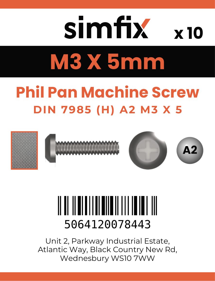 Simfix product label - 7985A203005-D