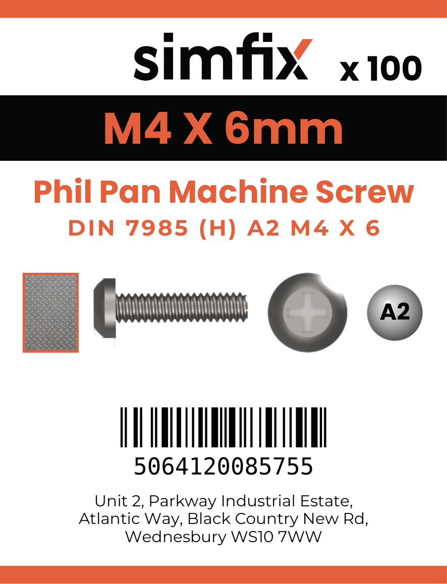 Simfix product label - 7985A204006-T