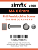 Simfix product label - 7985A204006-T