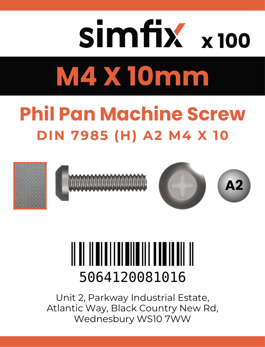 Simfix product label - 7985A204010-T