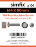 Simfix product label - 7985A204050-T