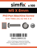 Simfix product label - 7985A205008-T