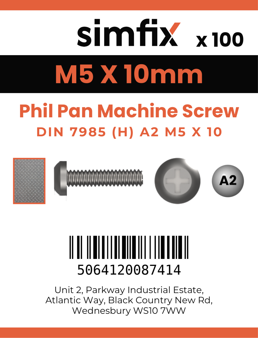 Simfix product label - 7985A205010-T