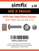 Simfix product label - 7985A206014-D